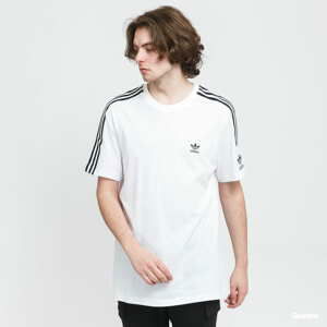 Tričko s krátkým rukávem adidas Originals Tech Tee White