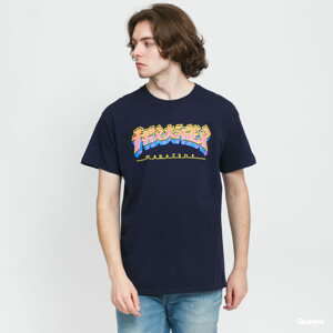 Tričko s krátkým rukávem Thrasher Godzilla Burst Tee navy