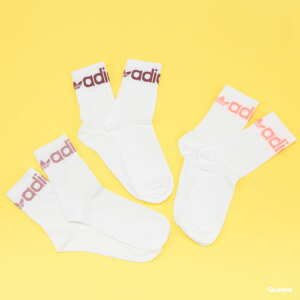 Ponožky adidas Originals Fold Cuff CRW bilé