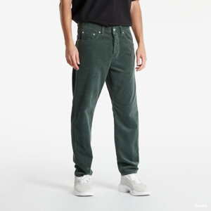 Manšestrové kalhoty Carhartt WIP Newel Pant hemlock green