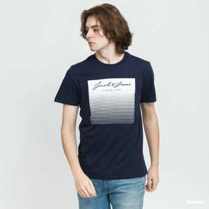 Tričko s krátkým rukávem Jack & Jones JJSTOKE TEE SS navy