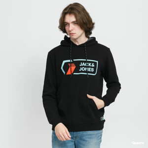 Mikina Jack & Jones JCOLOGAN Sweat Hood SN černá