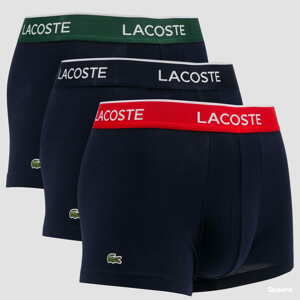 LACOSTE 3Pack Casual Cotton Stretch Boxers navy