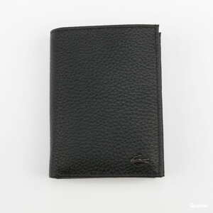 Peněženka LACOSTE Men Billfold Cow Leather černá