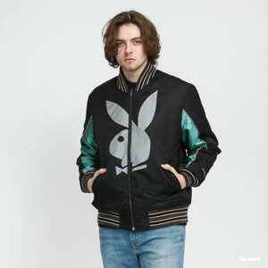 Bomber bunda HUF X Playboy Reversibile Bomber Jacket černá