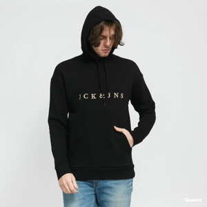 Mikina Jack & Jones JJstate Sweat Hood černá