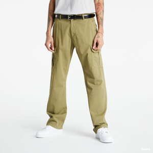 Kalhoty Urban Classics Straight Leg Cargo Pants color olivové