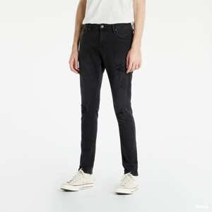 Jeans Urban Classics Real Black Heavy Destroyed Washed Black