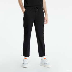 Kalhoty Sixth June CURVED STRAIGHT CARGO PANTS černé