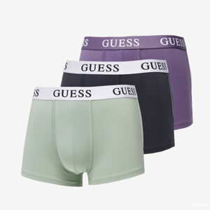 GUESS 3Pack boxers logo Barevné