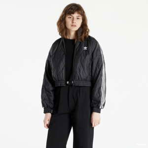 Podzimní bunda adidas Originals ADICOLOR CLASSICS QUILTED TRACK TOP Black