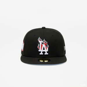 Kšiltovka New Era TEAM FIRE MLB 59FIFTY FITTED LA Dodgers Černá / Modrá