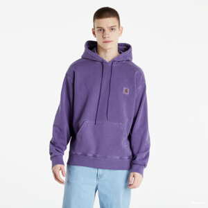 Mikina Carhartt WIP Hooded Nelson Sweat Fialová