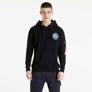 Mikina Alpha Industries Apollo Mission Hoodie Black