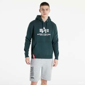 Mikina Alpha Industries Basic Hoody Green