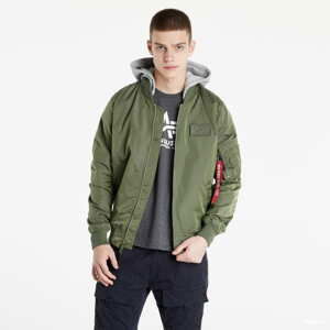 Bomber bunda Alpha Industries MA-1 TT Hood BP sage-green