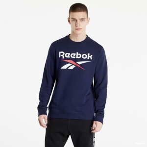 Mikina Reebok Identity Big Logo Crew Navy