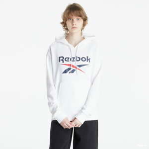 Dámská mikina Reebok Identity Logo French Terry Hoodie White