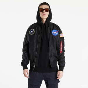 Bomber bunda Alpha Industries MA-1 TT NASA Reversible II Black