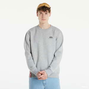 Mikina Alpha Industries Basic Sweater Small Logo Grey