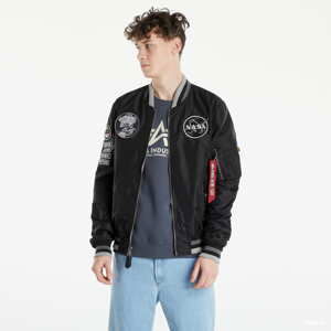 Bomber bunda Alpha Industries MA-1 NASA Voyager Rev Black