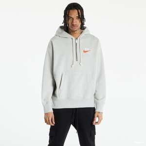 Mikina Nike French Terry Pullover Hoodie šedá