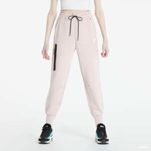 Tepláky Nike Sportswear Tech Fleece Essential High-Rise Pant Pink