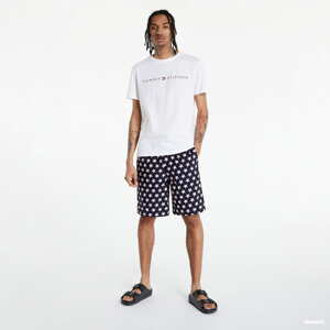 ´Pánské pyžamo Tommy Hilfiger CN SS Short Woven set White / Black