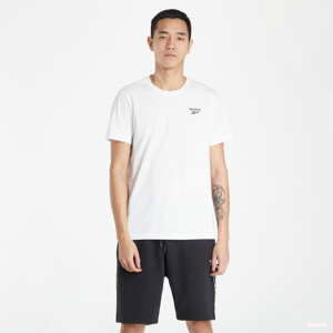 Tričko s krátkým rukávem Reebok RI Left Chest Logo Tee bílé