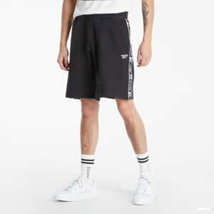 Teplákové kraťasy Reebok Identity Tape Shorts černé