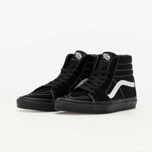 Vans SK8-Hi (Suede/ Canvas) Black/ Black