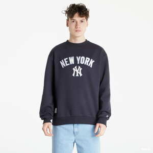 Mikina New Era MLB Heritage Patch Oversized Crew New York Yankees modrý