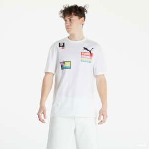 Pánské tričko Puma Brand Love Multipl Tee bílé