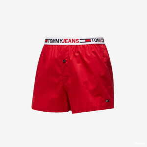 Tommy Hilfiger Woven Boxer červené