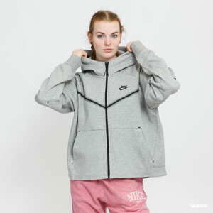 Dámská mikina Nike W NSW Tech Fleece WR Hoodie FZ melange šedá