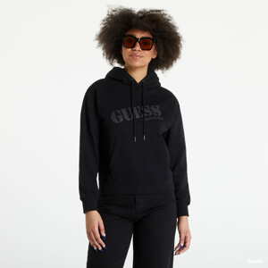 Dámská mikina GUESS Hooded Sweatshirt Black