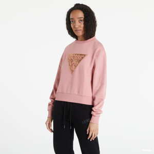 Dámská mikina GUESS Zhana Sweatshirt Pink