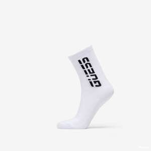 Ponožky GUESS Side Logo Socks bílé