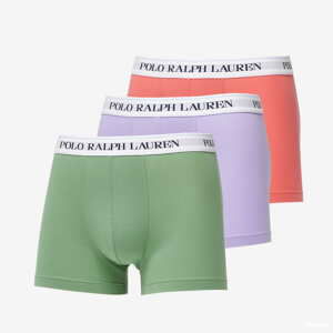 Polo Ralph Lauren Stretch Cotton Classic Trunks Červené / Fialové / Zelené