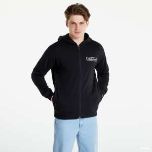 Mikina Calvin Klein Reimagined Heritage Full Zip Hoodie Black