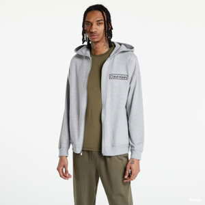 Mikina Calvin Klein Reimagined Heritage Full Zip Hoodie Grey