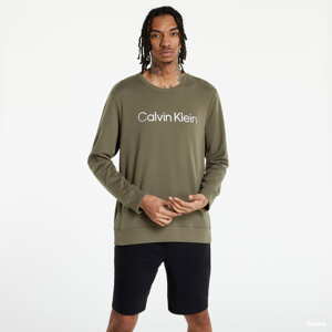 Mikina Calvin Klein Logo Tee Green