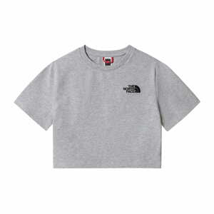 Dámský top The North Face Crop T Grey