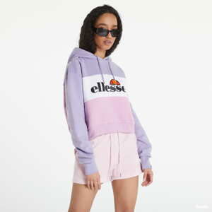 Dámská mikina ellesse Allesandro Cropped Hoody fialová/bílá/růžová