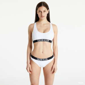 Plavky Calvin Klein Bralette Bikini Top bílá