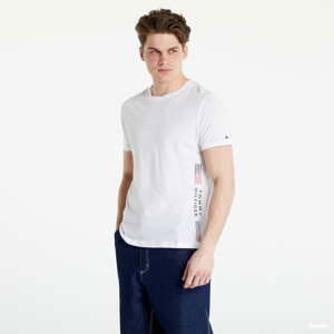 Tričko s krátkým rukávem Tommy Hilfiger Reguler Fit White