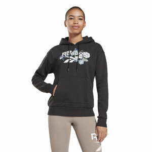 Dámská mikina Reebok Floral Hoody Black