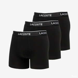 LACOSTE Casual Black Trunks černé