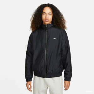 Bomber bunda Nike Solo Swoosh Satin Bomber Jacket Black