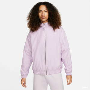 Bomber bunda Nike Solo Swoosh Satin Bomber Jacket Purple